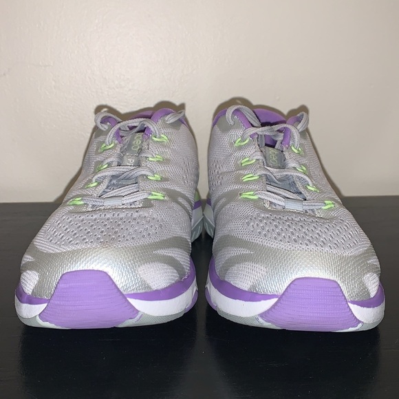ABEO AEROSYSTEM SIERRA Sneakers VIBRAM Size 7 Light Grey-Purple VSW1137 - Picture 5 of 9